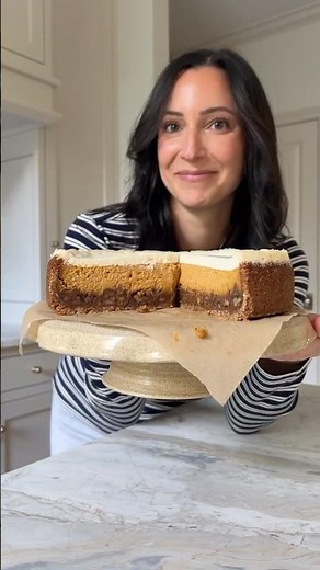 Pumpkin Pecan Pie Cheesecake!