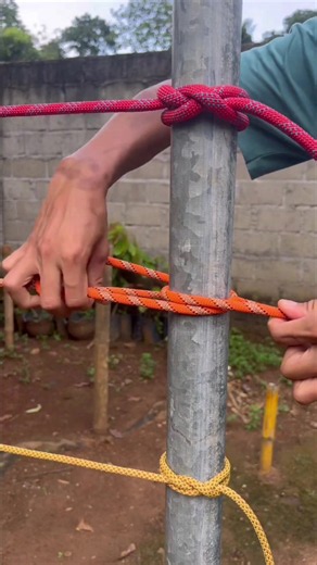 Useful knots for your garden working #knots #knowledge #knot #skills #fyp