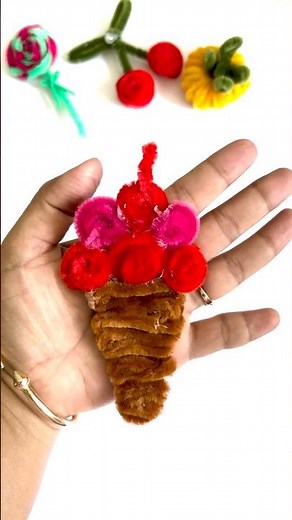 How to Make a Cute Ice Cream Craft!