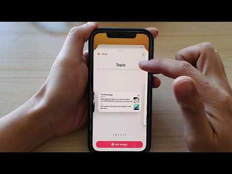 iPhone 12: How to Add The News Topic Widget to Home Screen