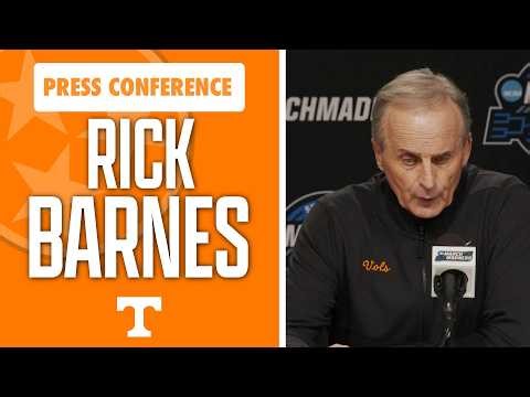 Tennessee head coach Rick Barnes & players speak after beating Iowa State in Sweet Sixteen I GBO