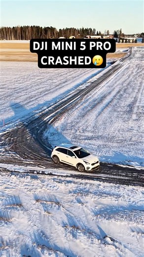 DJI Mini 5 Pro Crash 😱 | Full Story on Channel #dronevision #djimini5pro #dronecrash