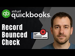 QuickBooks Online: How to Record a Bounced Check (2025 Banking & Accounting Tutorial)