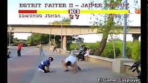 237K views · 6.9K reactions | El Gamer Cosplayer plans to bring all versions of #StreetFighter II to Real Life. This time is SFII' Turbo - Hyper Fighting, featuring the Sumo Wrestler E. Honda and Kung Fu female fighter Chun Li "The Strongest Woman in the World" #ElGamerCosplayer #StreetFighterII #SFII #EHonda #ChunLi #Cosplay #Capcom | El Gamer Cosplayer | Facebook