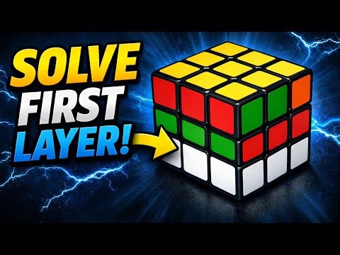 Solve First Layer FAST (Easy Trick)