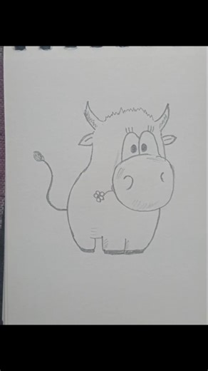 how to draw an Ox
