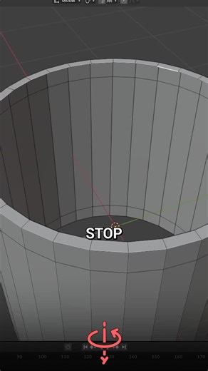 @blenderaxis on Instagram: "Grid Fill Shortcut in Blender! #Blender #B3D #BlenderTips"