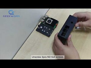 How to Install the X1011 PCIe to Four NVMe SSD Board with X1011-C1 Case for Raspberry Pi 5?