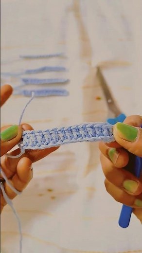 How to Make Double Crochet (DC) for Beginners | #Crochettutorial #crochet #doublecrochet
