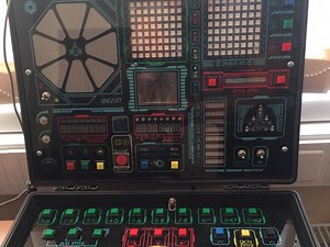 "Star Trek" and "Elite" Style Game, Spaceship Simulator