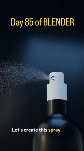 Physics engine or Magic? 🧪✨ Day 85 of BLENDER - Mastering the spray particle system in Blender. There is something deeply satisfying about watching gravity take over. Turn up the volume for that spatial audio! 🔊 Drop a 💧 if this was satisfying to watch. --- Blender 3D, Particle Simulation, Physics Engine, CGI Animation, Motion Graphics, Digital Art, Visual Effects (VFX), 3D Modeling Challenge,spray animation, particle animation, gravity animation, simulation,water simulation | Daily Blenderr
