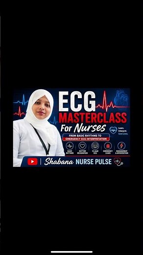 ECG interpretation step by step for Nurses ‪@Shabana-Nursespulse‬#emergencynursing #nursingeducation