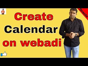 how to create Calendar on any column in webadi | Oracle Shooter