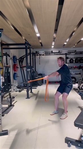 Cable Banded Single Arm Row to Row