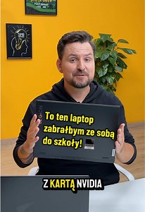 Laptop z grafiką Nvidia RTX do szkoły