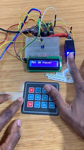 212K views · 1.1K reactions | Clavier + lecteur d'empreintes digitales + Arduino Mega 2560 Pro Mini #arduino #ingénierie #électronique #projetarduino #ingénieurélectricien #débutantarduino #programmation #électrique | Méchant Circuit | Facebook