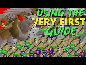 KREE'ARRA But Using The VERY FIRST GUIDE EVER MADE