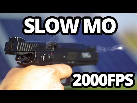 Airsoft at 2000FPS SLOW MOTION