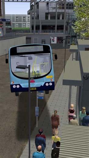 How to actually drive a bus in Omsi 2 #gaming #simulation #shorts #omsi2 #fyp