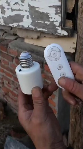 Smart Lamp Holder Timer Remote Lamp Fitting Practical Without Complicated Installation