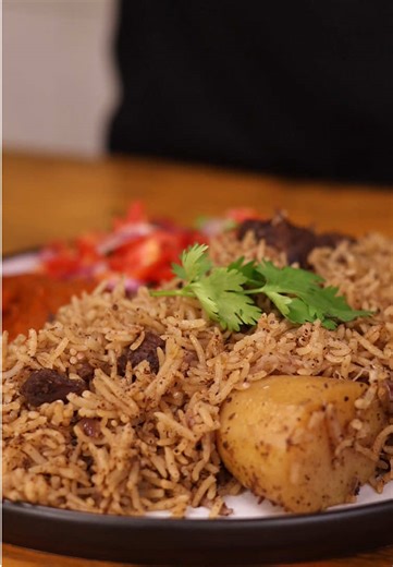 Beef Pilau with Spicy Kukaanga