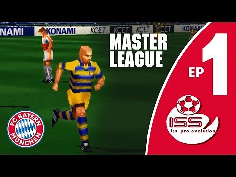 ISS Pro Evolution MASTER LEAGUE #1: SUPER (not so much) BAYERN! [PS1 Gameplay]