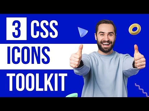 CSS Icons - FontAwesome, BoxIcons, Material Icons