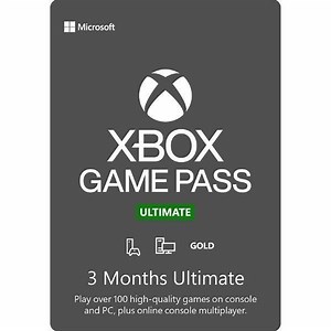 Xbox Game Pass Ultimate 3 Month Membership Digital Code