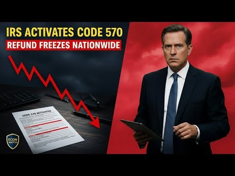 The IRS Activates Code 570, Triggering Refund Freezes Nationwide