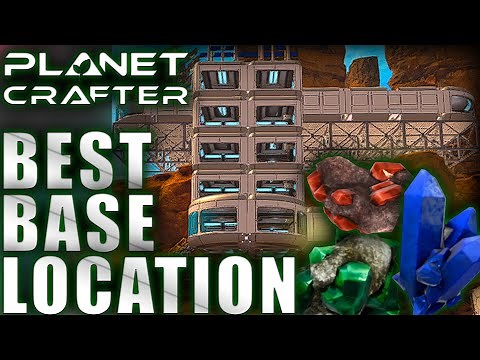 Planet Crafter BEST BASE LOCATION! Hardcore Mode ep 2--It's HUGE!