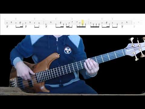Rainbow - Catch The Rainbow Bass Cover with Playalong Tabs in Video