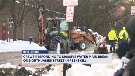 Route 1 in Edison partially reopens following water main break repairs