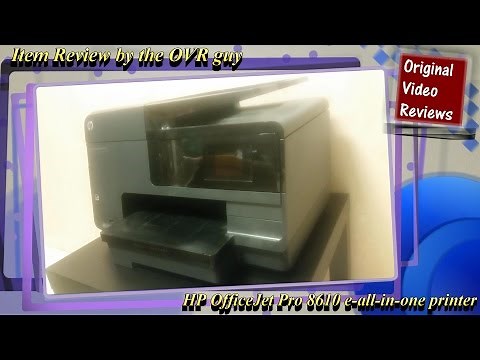 HP OfficeJet Pro 8610 e-all-in-one printer Review