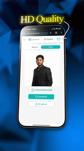 Abhishek Solanki on Instagram: "✨ Remove “ BG “ Using This Tool 🤫😍… . . Background remove karne ke liye ab Photoshop ki zarurat nahi! AI ke is tool se sirf 1 click me background remove karo — wo bhi high quality aur bilkul free me! ⚡ Bas jao 👉 ezremove.ai Upload karo → Download karo → Done! ✅ . ✨EZRemove is a free and powerful background removal tool #bgremove #tech #technology #techreels #explore #trending #reels #viral #foryou #EZremove #explorepage #aitools #Backgroundremover #candy_helper