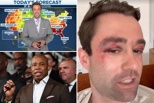 Fox weatherman Adam Klotz beaten on NYC subway train