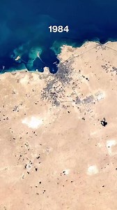 2M views · 12K reactions | #Doha became the capital city of Qatar in 1971, and shortly thereafter, began growing at rapid speed. The city's population exploded from 90,000 in the 1970's to more than 2.3 million today. Doha's cityscape has also expanded drastically, sprawling outward into the desert and the Persian Gulf atop reclaimed land. | Qatar lover's | Facebook