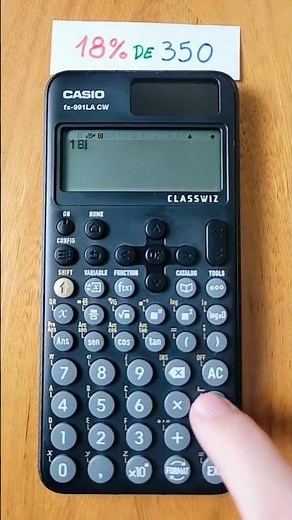 📌 How to find percentages with the scientific calculator | Learning Math