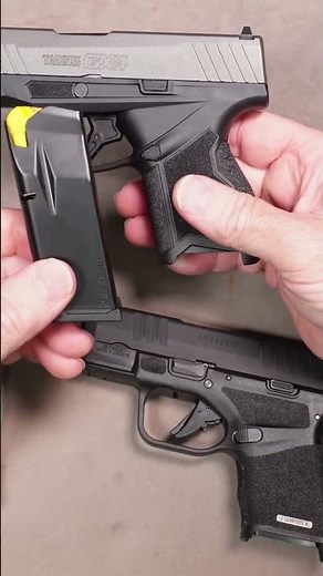 Springfield Hellcat vs Taurus GX4: Magazine Capacity Comparison