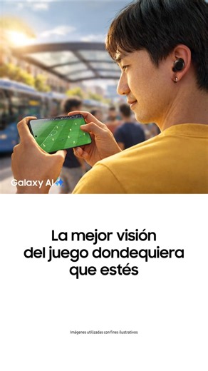 La mejor visión del juego: Galaxy A57 | Samsung