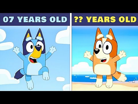 The Real Age Of These BLUEY Characters