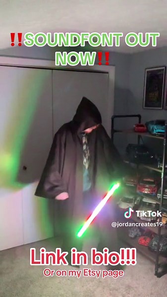 Replying to @minixx ‼️SOUNDFONT OUT NOW‼️ THANK YOU FOR 100 SUBS ON YT!!!!!! 🔥🔥🔥 There are 3 ways to access the font!!! 1. Link in my bio 2. On my etsy page (JordansSoundfonts) 3. In the description of the demo video that will come out on youtube soon. (Within the next 2 weeks at most.) ‼️If you make videos about the font on your saber, use #spritecransaber 😁‼️ Supported on Proffie, CFX, and Xeno soundboards! Hope you enjoy!!! 😁😁😁 #sprite #spritecranberry #lightsaber #lightsabertiktok #st