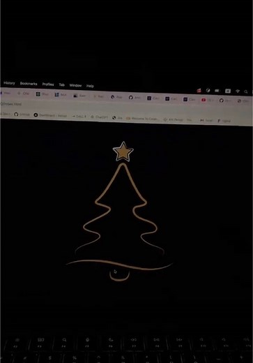 Christmas tree 🎄 #it #code #web #computerscience #fyp #jessicasun