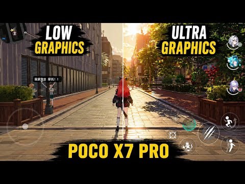 NTE Mobile Graphics Test on POCO X7 Pro | Low vs Ultra Graphics Comparison