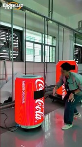 LED Can Screen, Customizable in Size. #eagerled #leddisplay #daily #ledscreen #ledwall