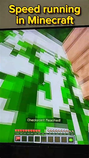 Speed running in Minecraft