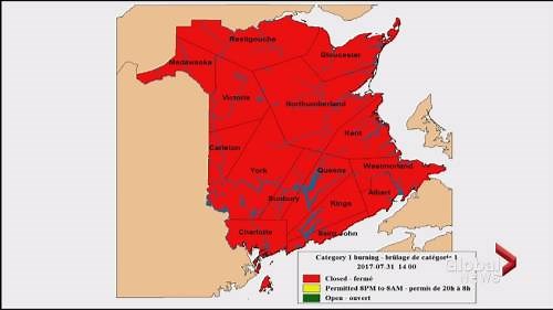 No burn order in effect across New Brunswick