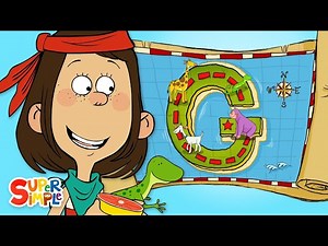 A Grand Adventure on "G" Island | Learn The Alphabet with the ABC Pirates - Videos For Kids