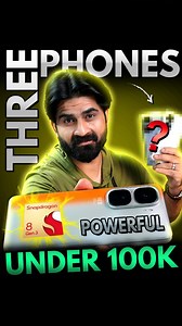 3.8K views · 365 reactions | 3 power-packed  Best Phones Under 100,000 With SD 8gen3, Long-Lasting Battery, Top-Notch Display & More | Ali Bhai | Facebook