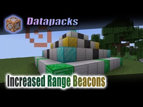 Beacon Increased Range - Minecraft Datapacks
