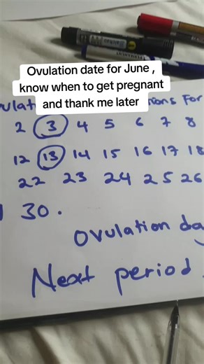 Calculate Your Ovulation Date for June 2023
